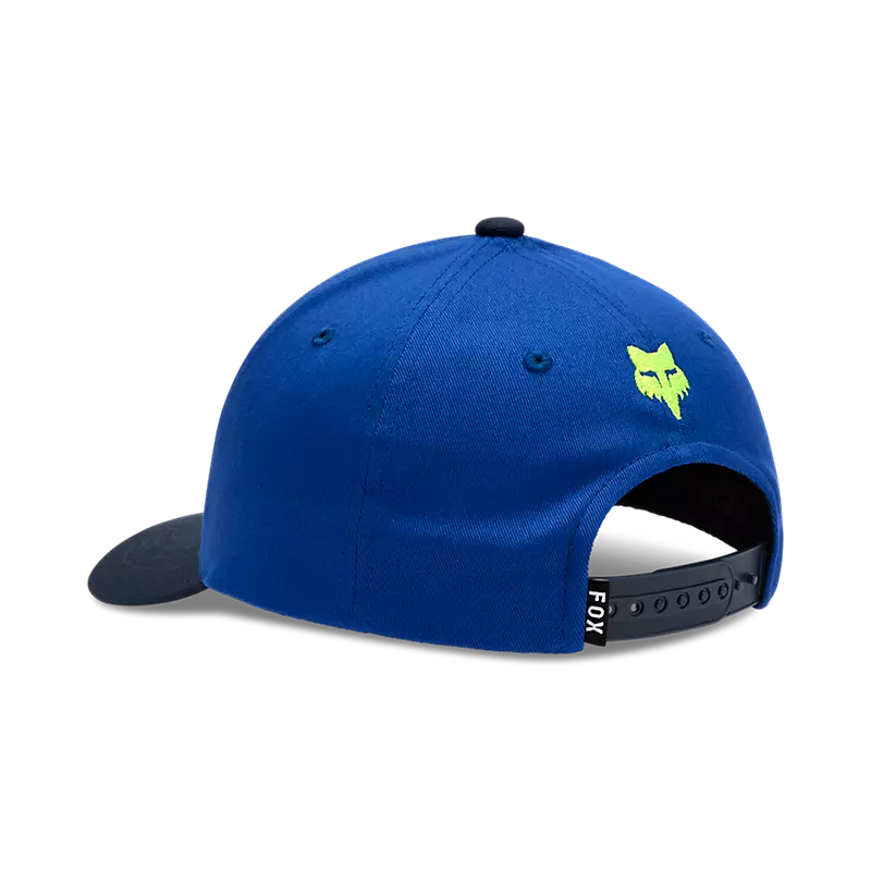 Gorro Jockey Lifestyle Niño Spire Azul Fox