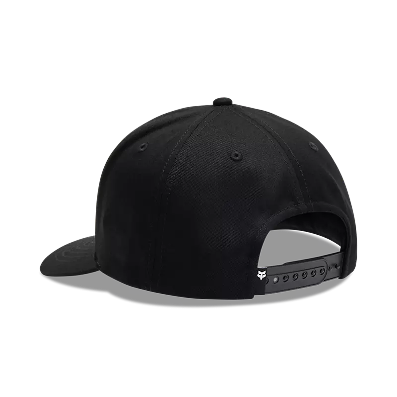Gorro Jockey Lifestyle Snapback Slogan Negro Fox
