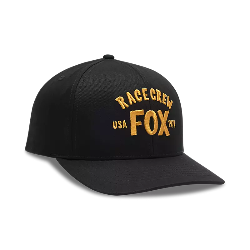 Gorro Jockey Lifestyle Snapback Slogan Negro Fox