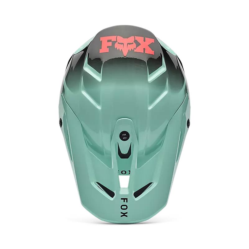 Casco Moto V3 Drip Azul Fox