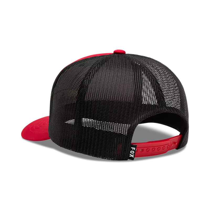 Gorro Jockey Lifestyle Trucker Racewear Rojo Fox