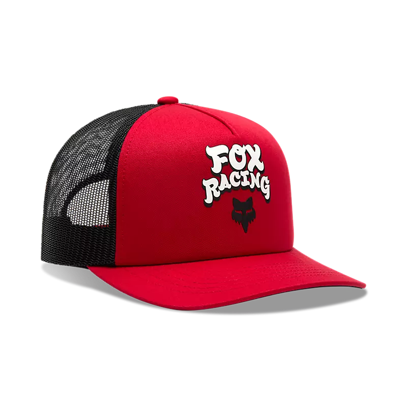 Gorro Jockey Lifestyle Trucker Racewear Rojo Fox