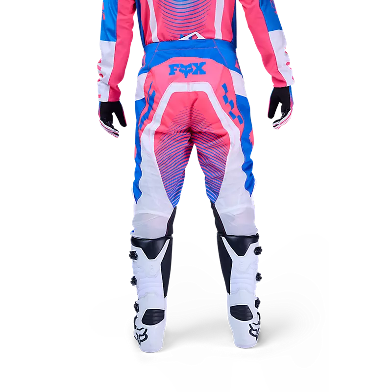 Pantalon Moto 180 Collect Azul/Rosado Fox