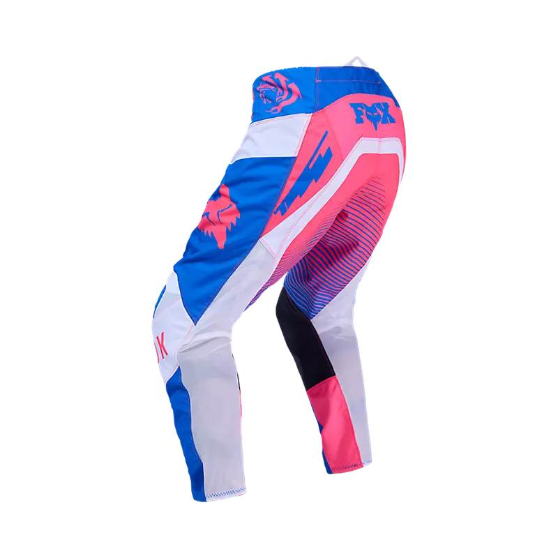 Pantalon Moto 180 Collect Azul/Rosado Fox