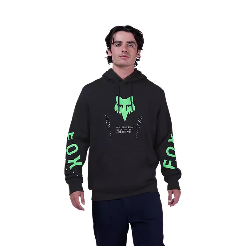 Poleron Lifestyle Shield Negro Fox