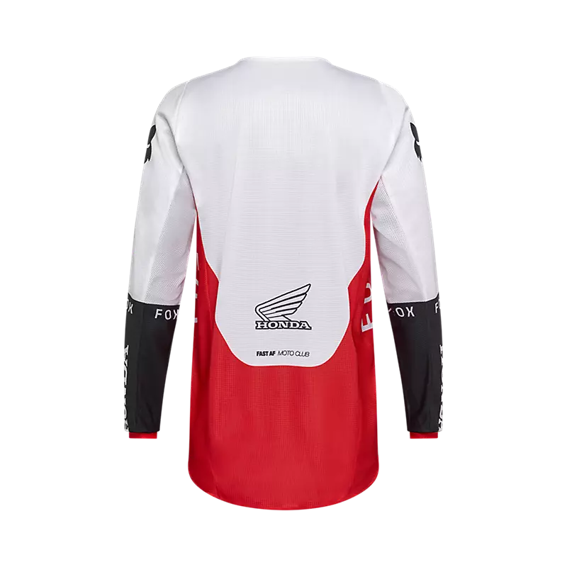 Polera Moto Honda 180 Rojo Fox