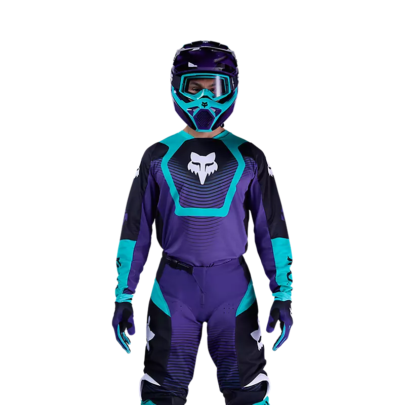 Polera Moto 180 Collect Morado Fox