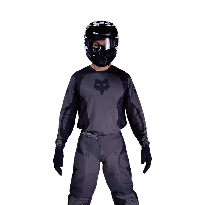 Polera Moto 180 Shield Negro Fox