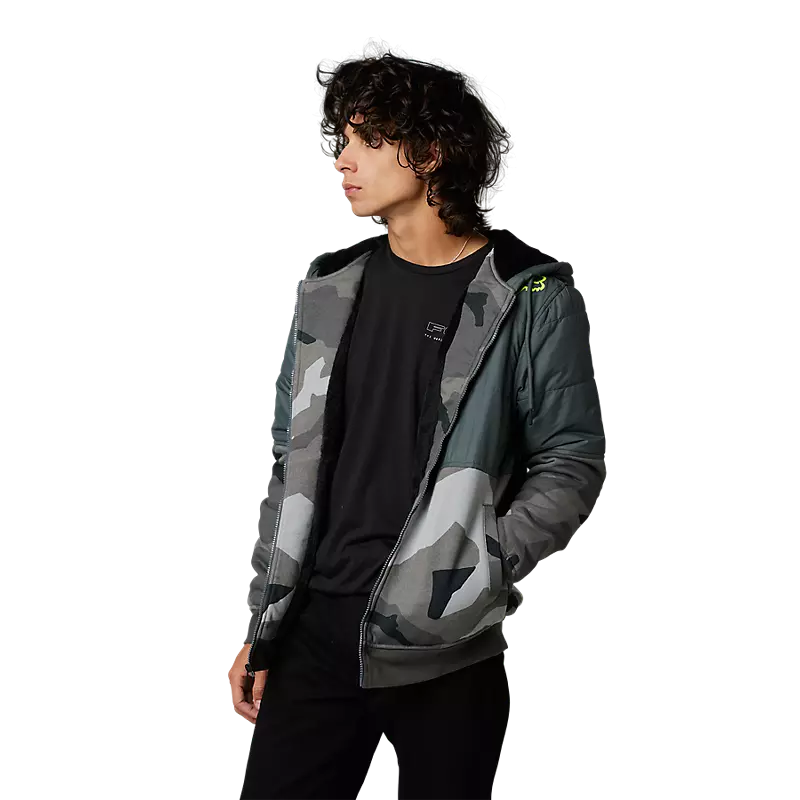 Poleron Lifestyle Lindon Sasquatch Gris Fox