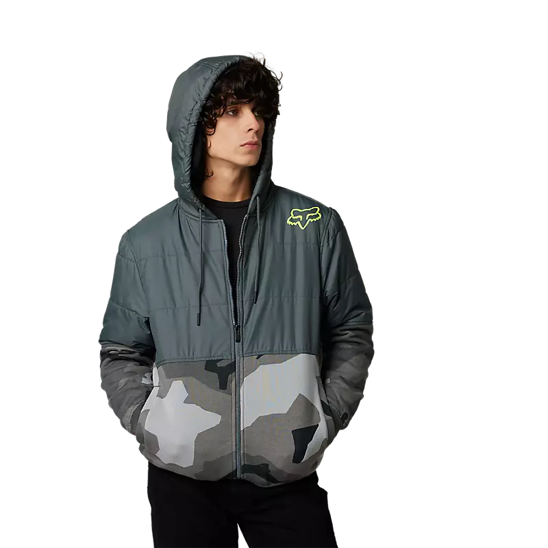 Poleron Lifestyle Lindon Sasquatch Gris Fox