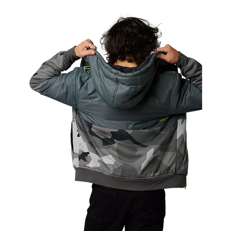 Poleron Lifestyle Lindon Sasquatch Gris Fox