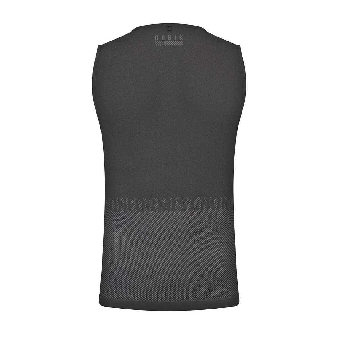 Camiseta Interior Sin Mangas Limber Skin Baslt Negro Gobik