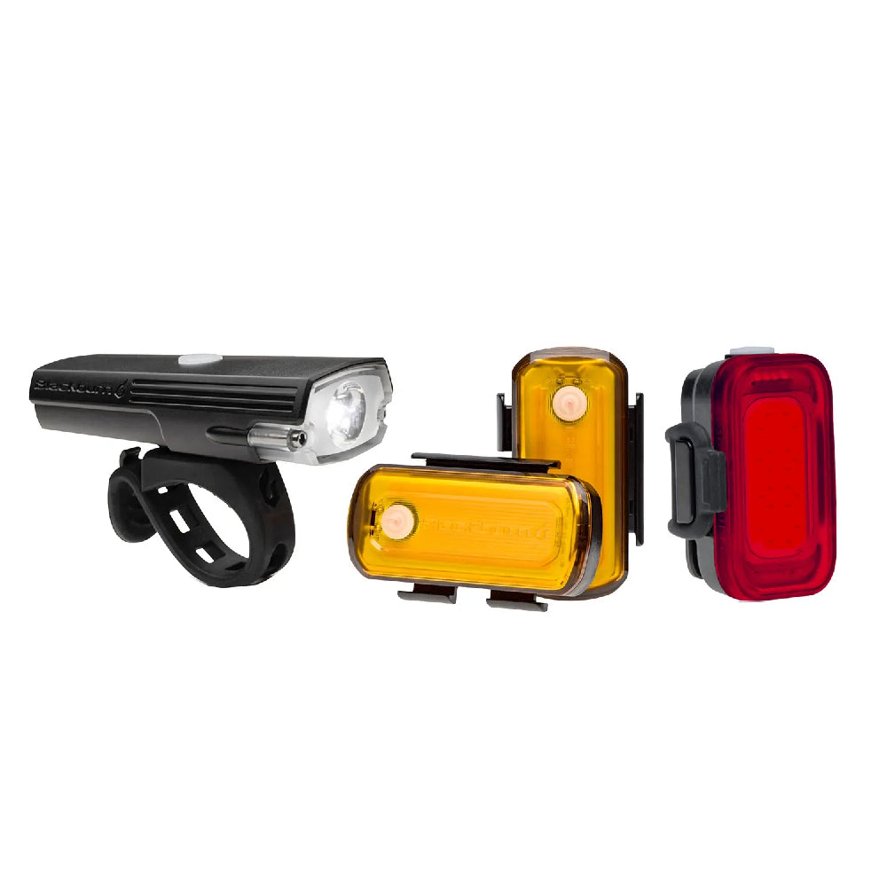 Kit Luces Bicicleta Luminate 360 Negro Blackburn