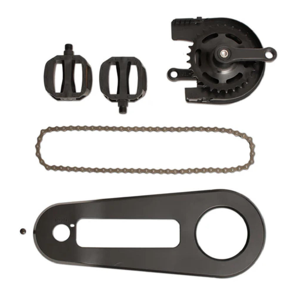 Kit Pedales Bicicleta V4 Aro 14 Negro Roda