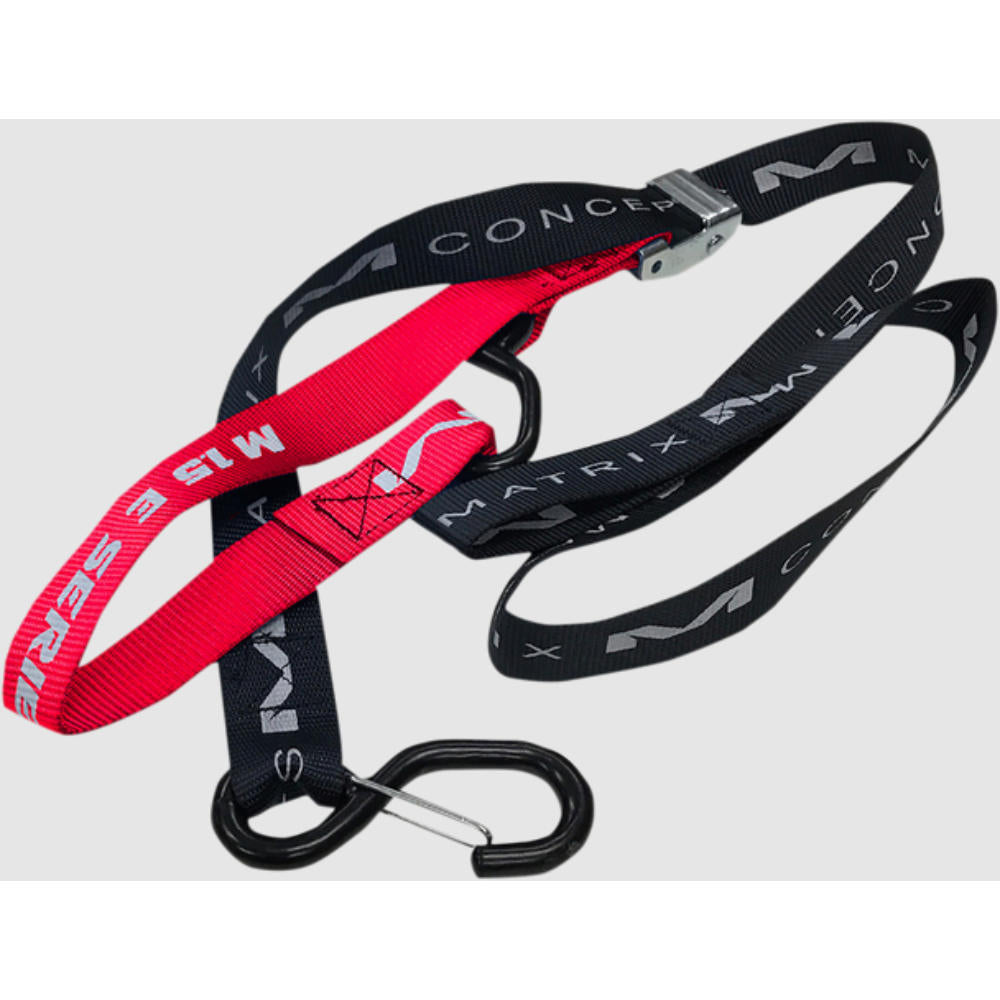 Correas Moto Tie Down 1,5" Rojo Matrix Concepts