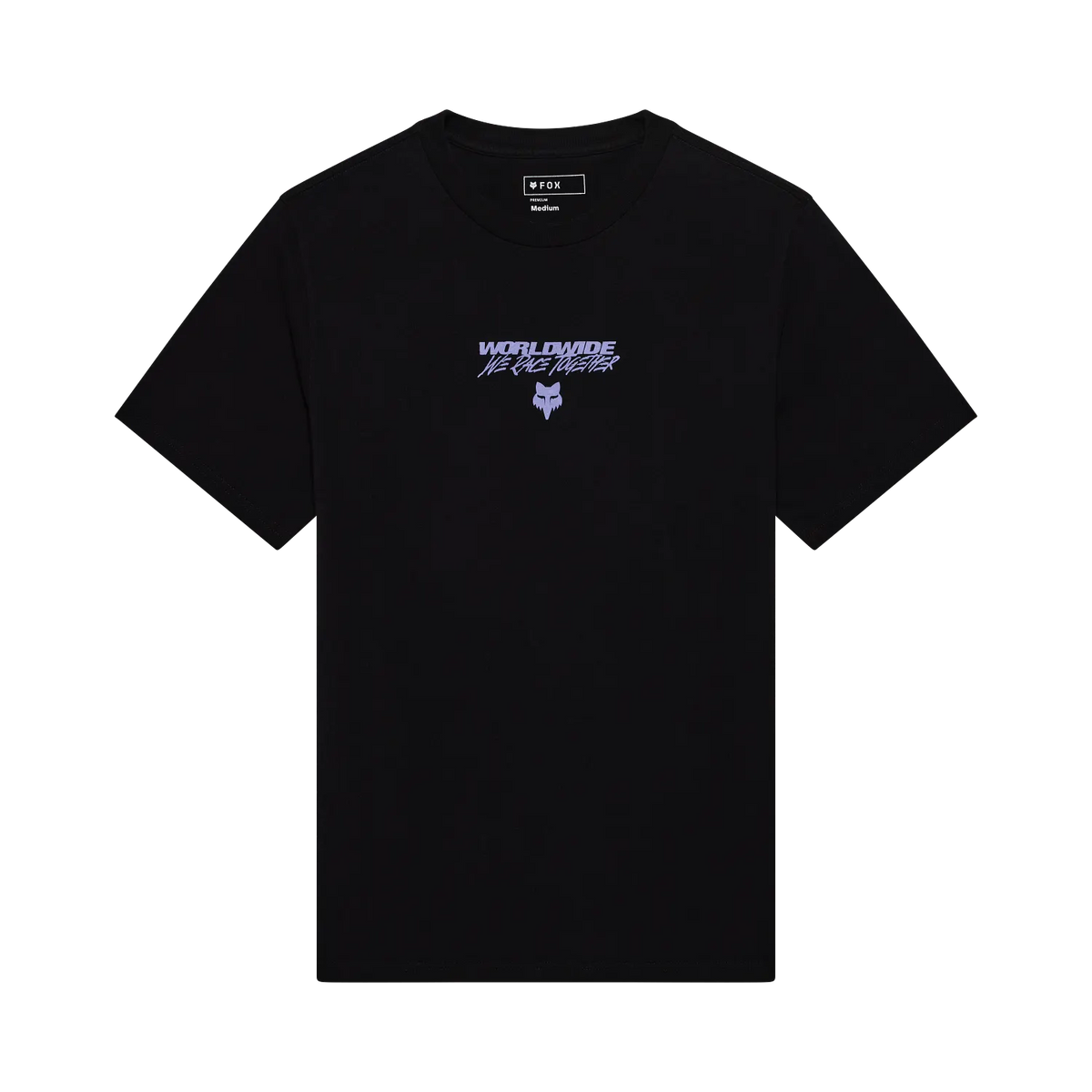 Polera Lifestyle Pro Circuit Oversized Negro Fox