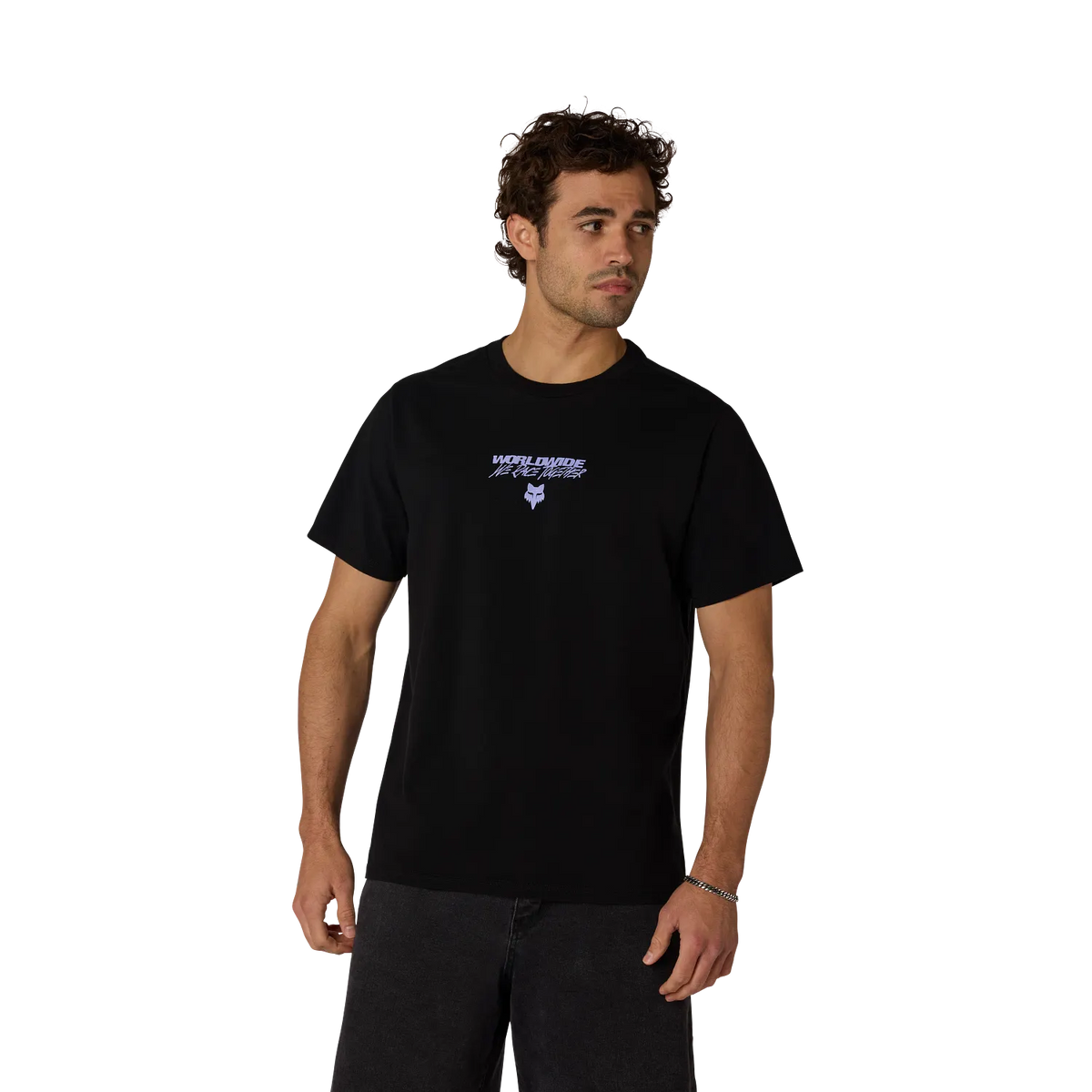 Polera Lifestyle Pro Circuit Oversized Negro Fox