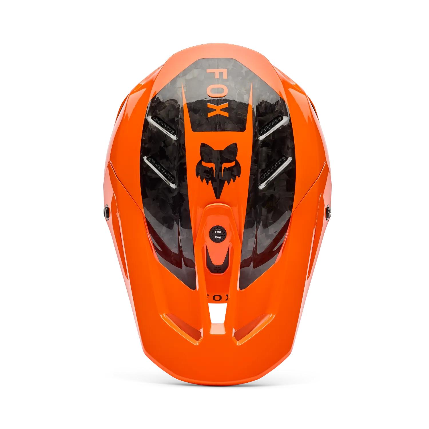 PREVENTA - Casco Moto V3 Fracture RS Naranjo Fox