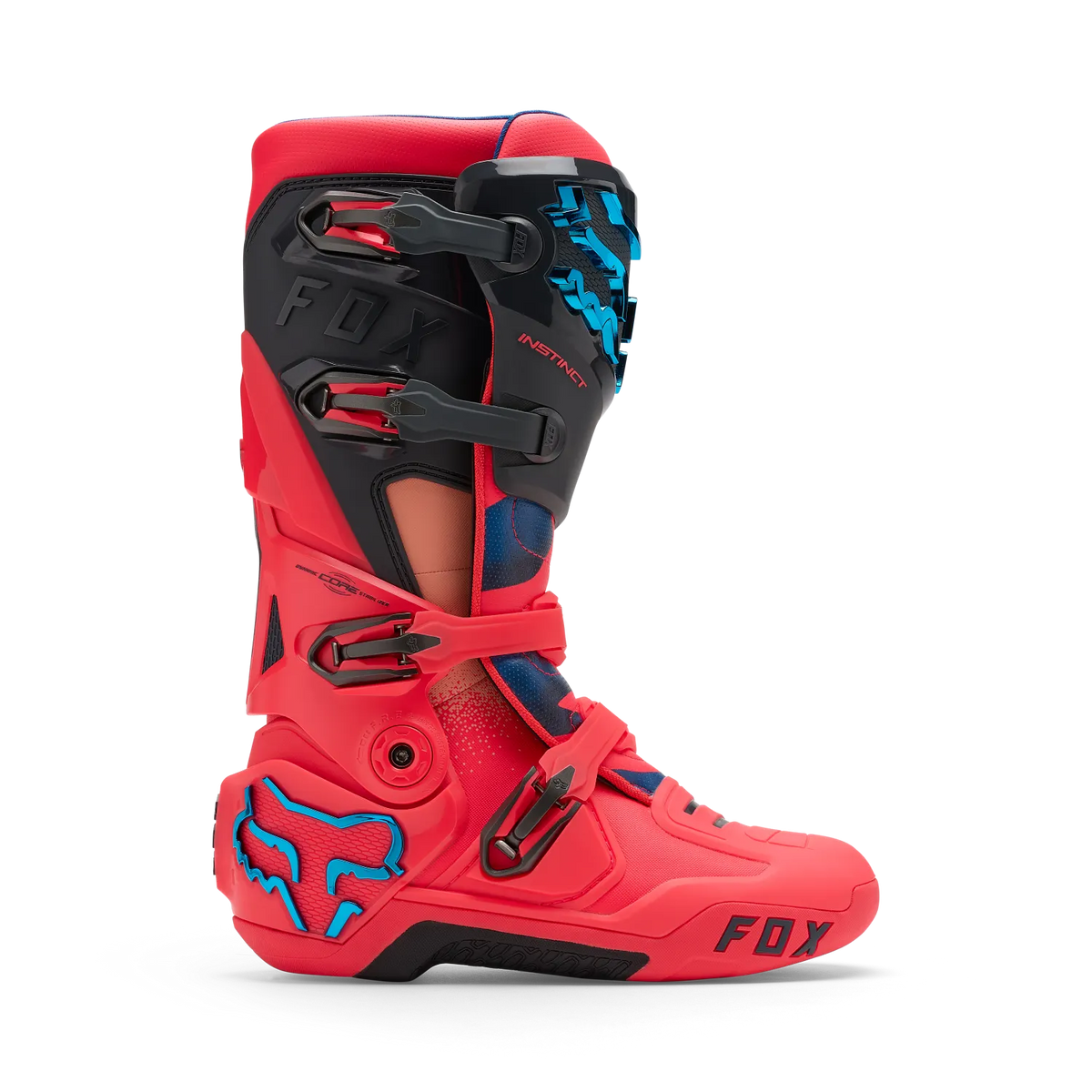 Botas Moto Instinct Vision Rosado Fox