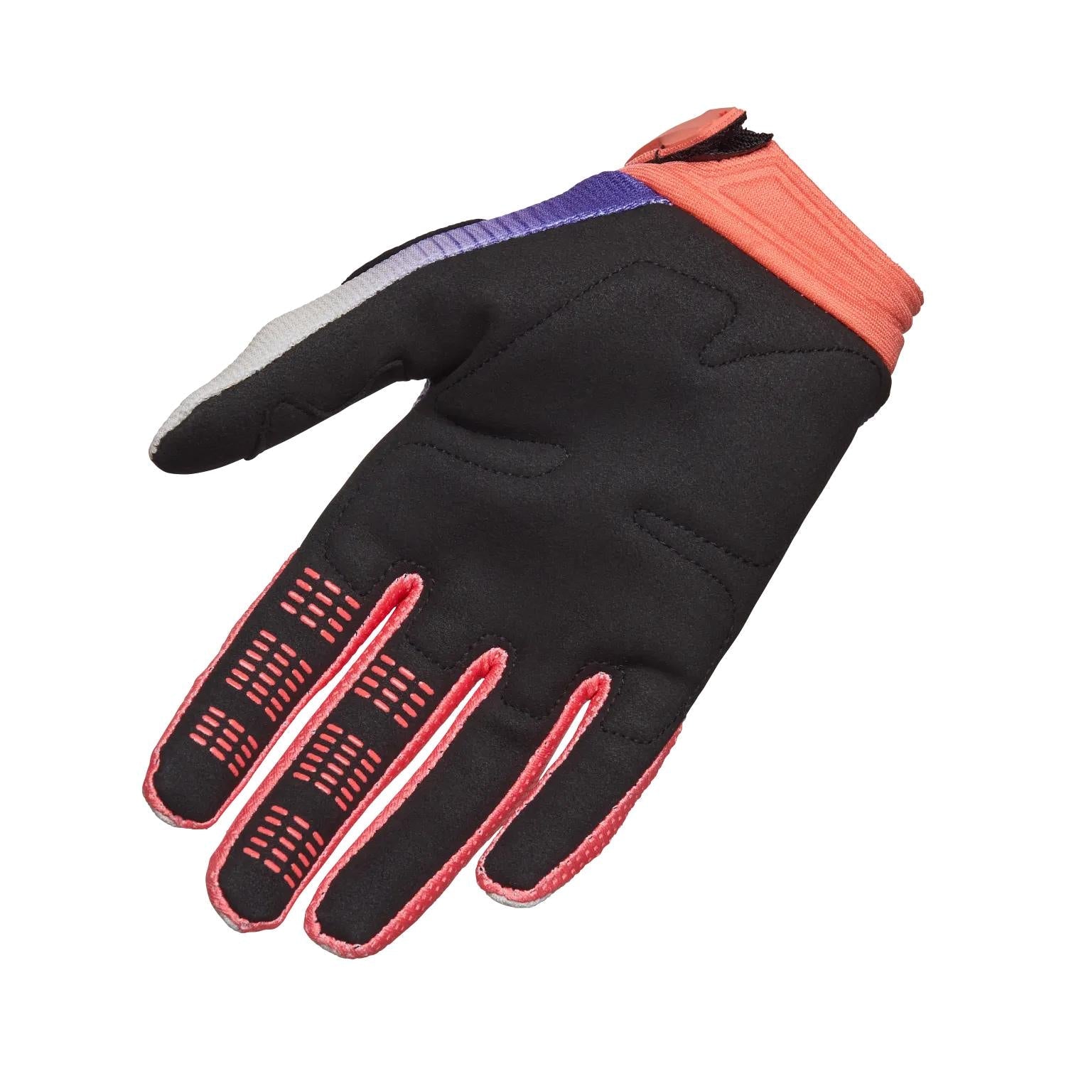 Guantes Moto Mujer 180 Collect Café/Morado Fox