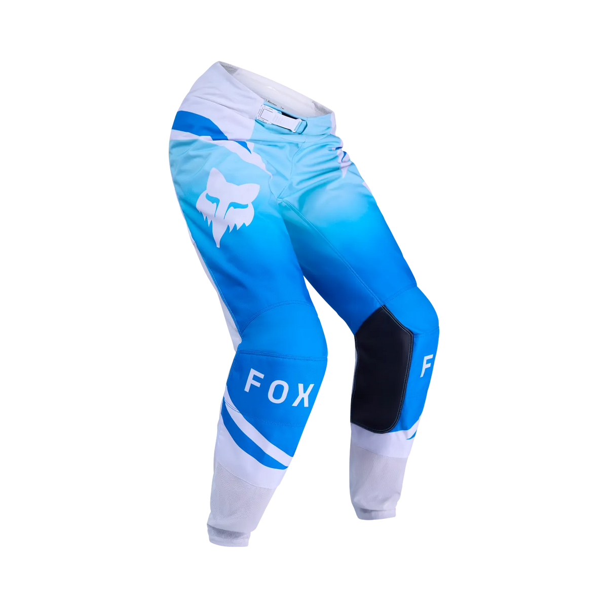 Pantalon Moto Mujer 180 Shield Blanco/Azul Marino Fox