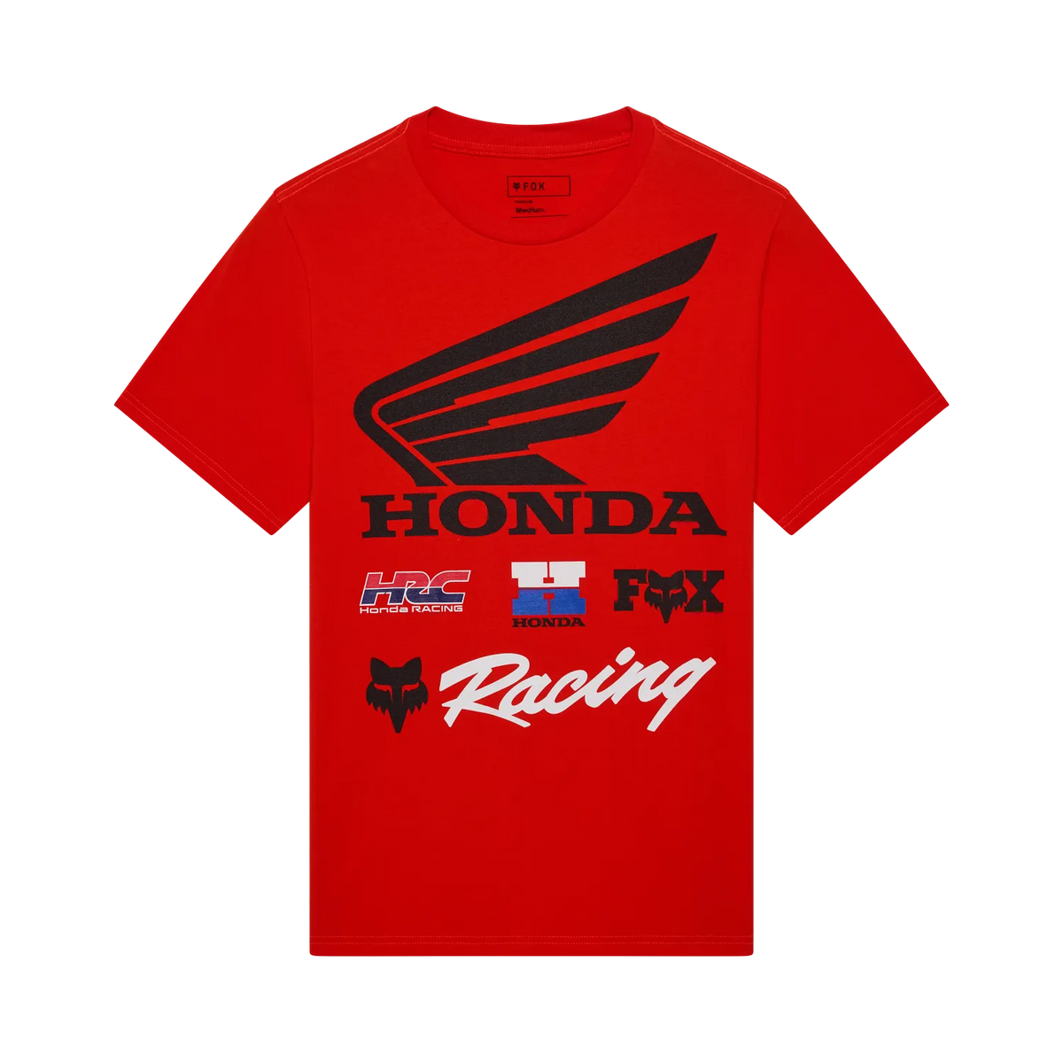 Polera Lifestyle Honda 195 Original Rojo Fox