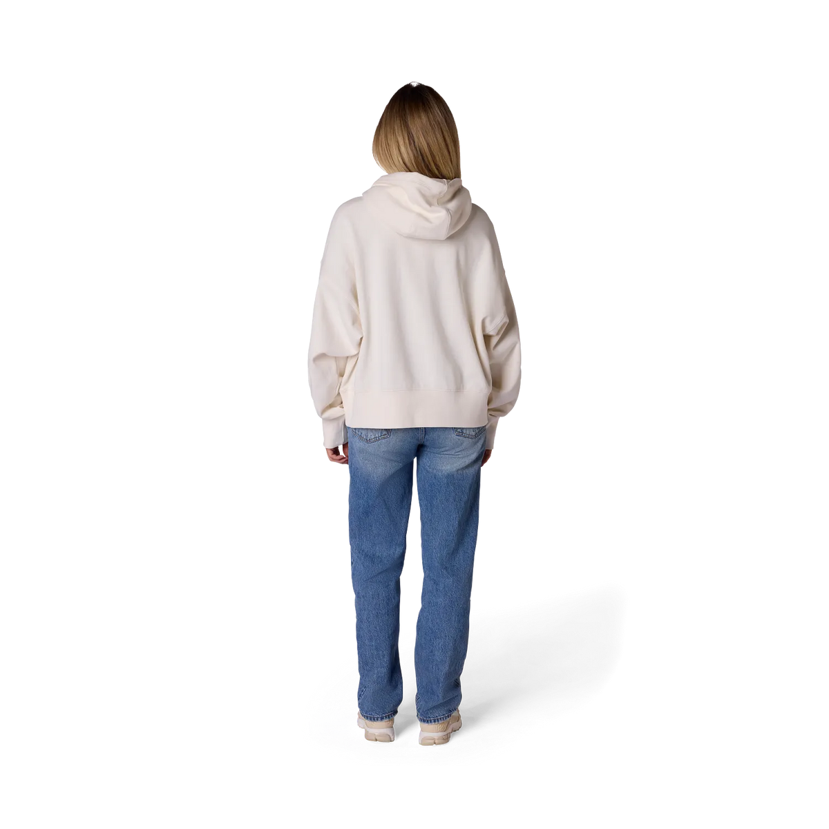 Poleron Lifestyle Mujer Honda Blanco Fox