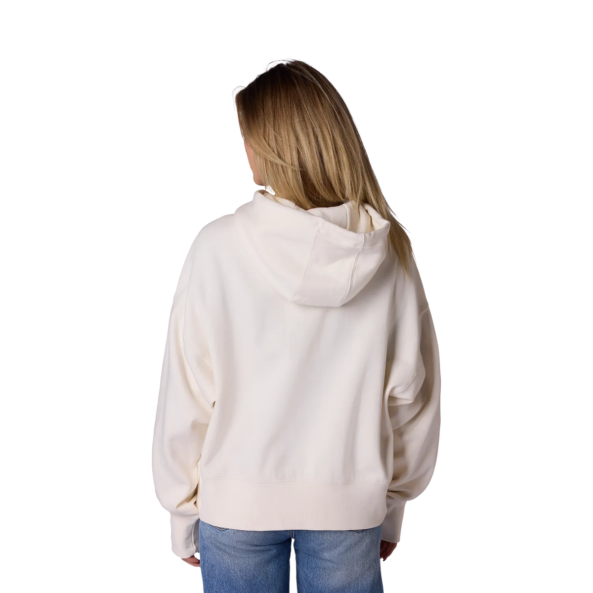Poleron Lifestyle Mujer Honda Blanco Fox