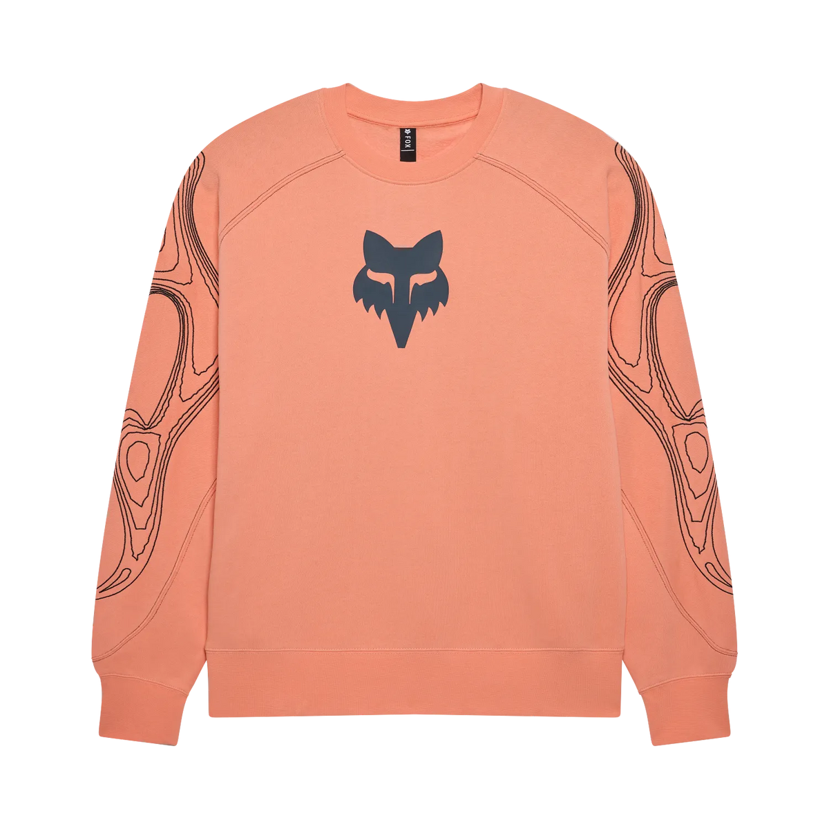 Poleron Lifestyle Vision Crew Rosado Fox