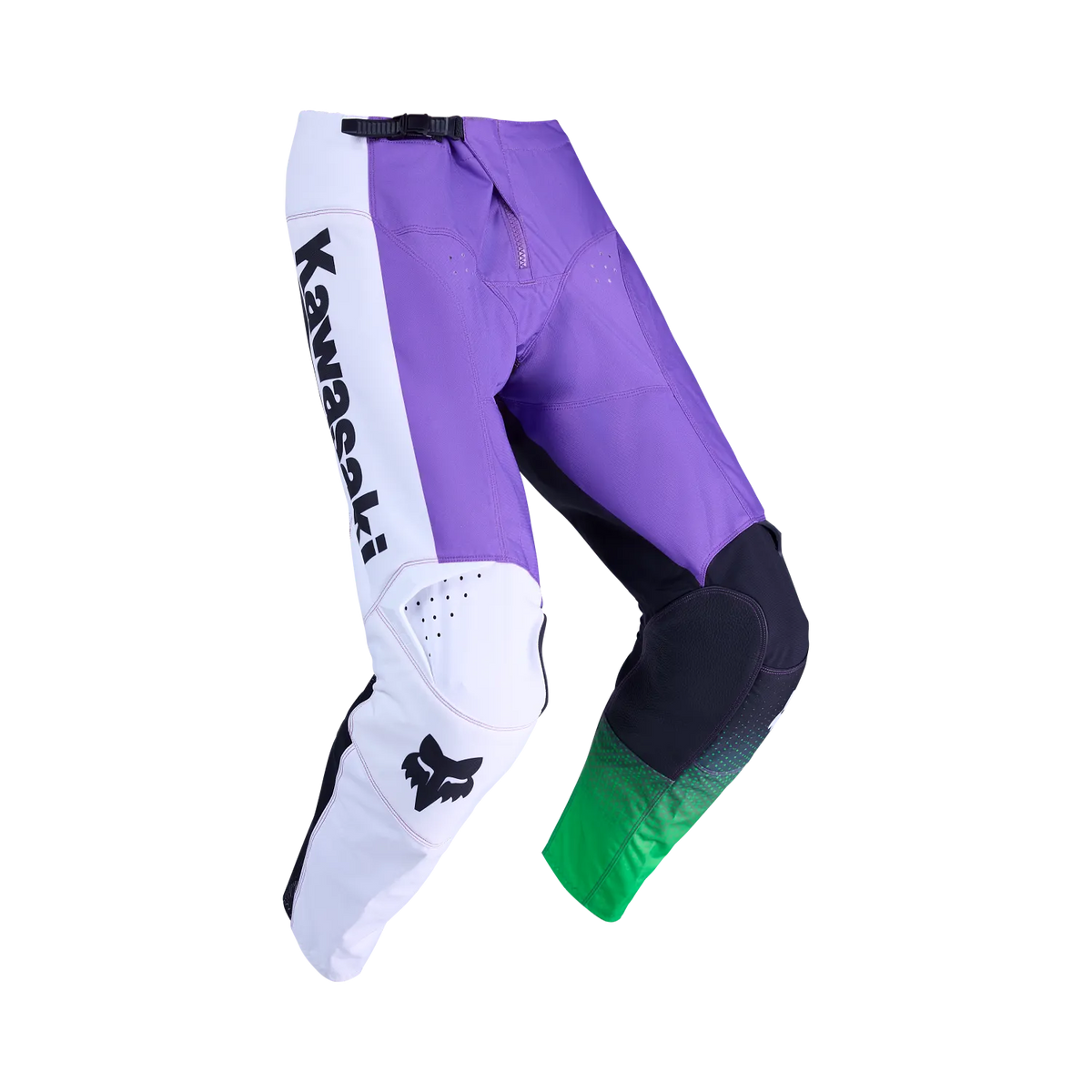 Pantalon Moto Kawasaki 180 Morado Fox