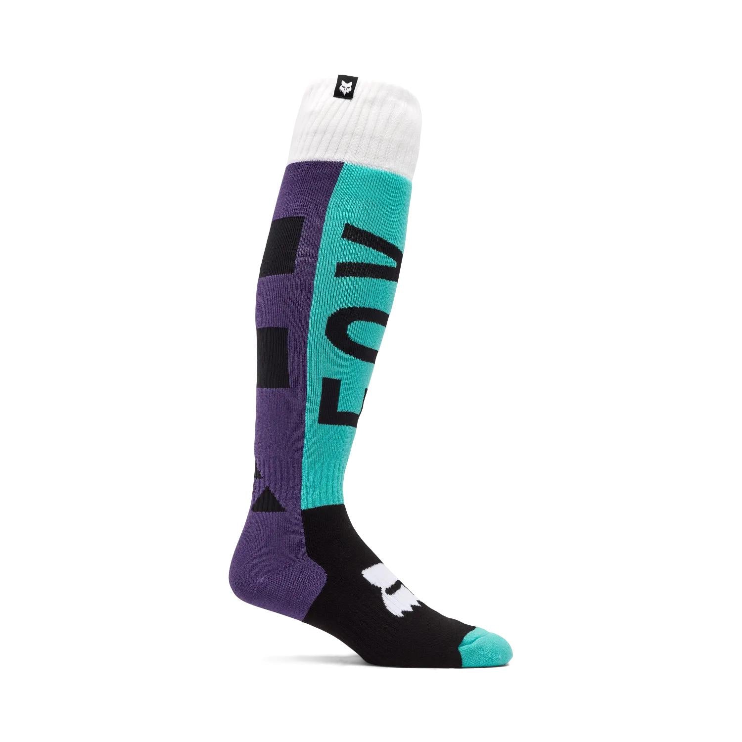 Calcetines Moto 180 Collect Morado Fox