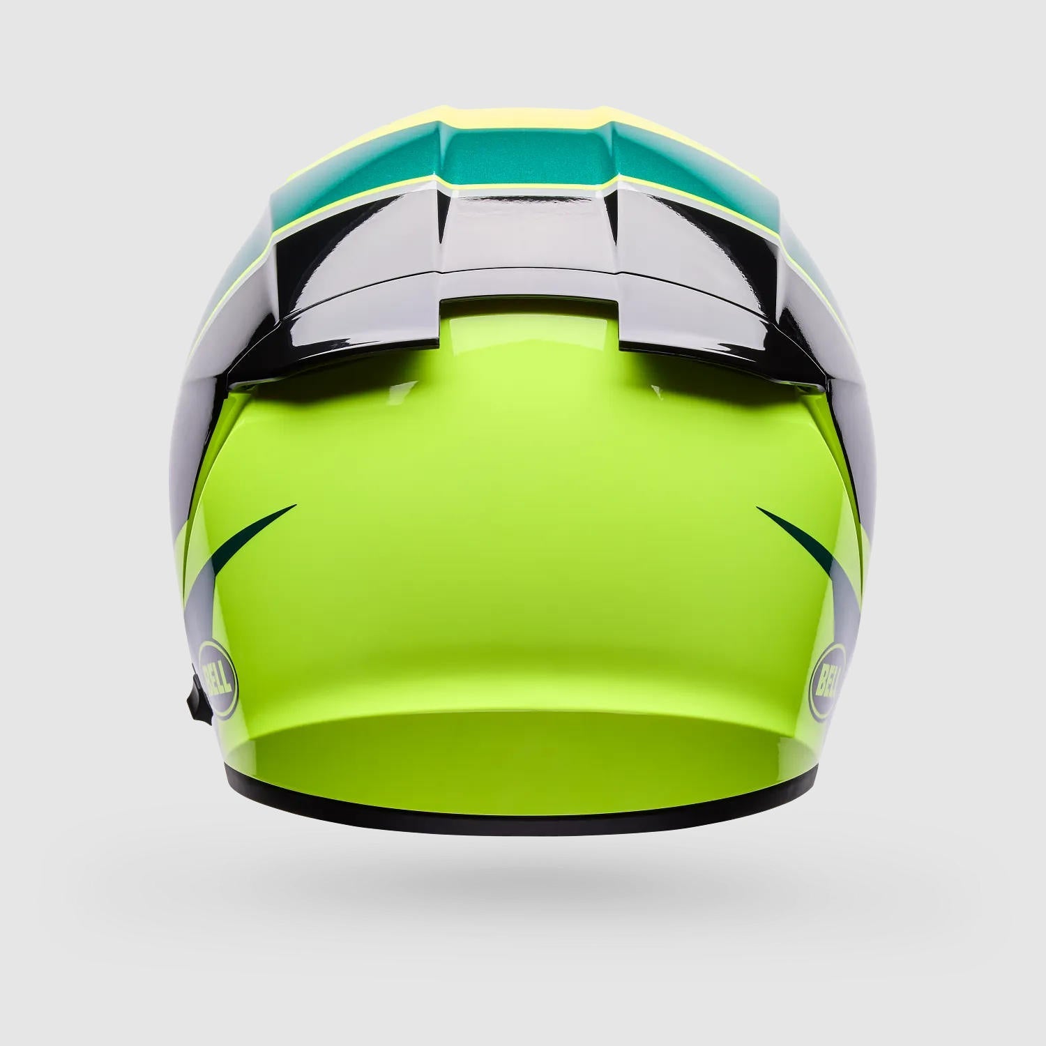 Casco Moto Calle Lithium Flip Amarillo Bell