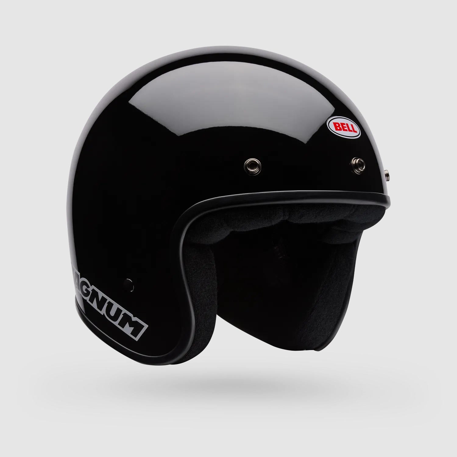 Casco Moto Calle Magnum Solid Negro Bell