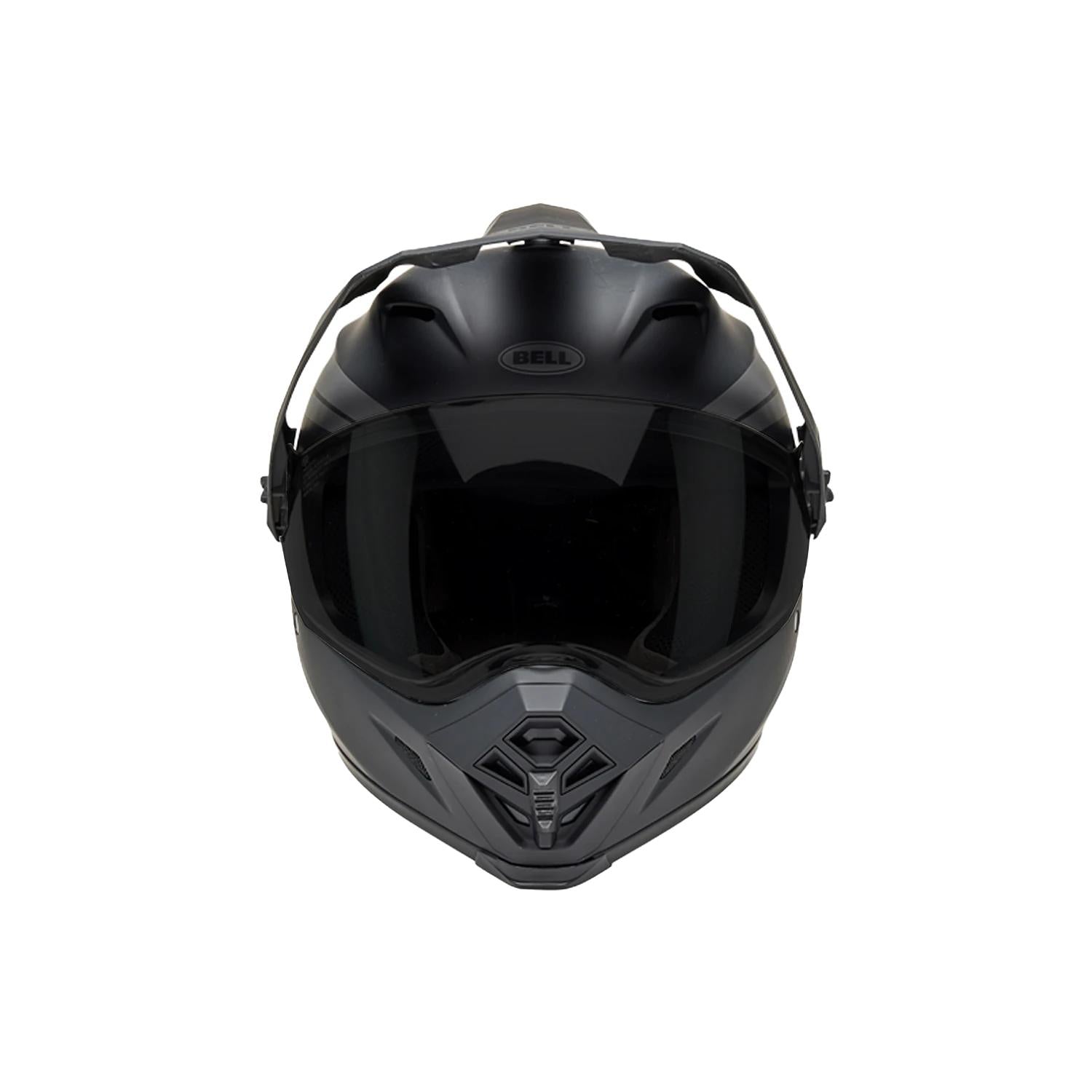 Casco Moto Calle MX-9 ADV Certificado QR Gris Bell