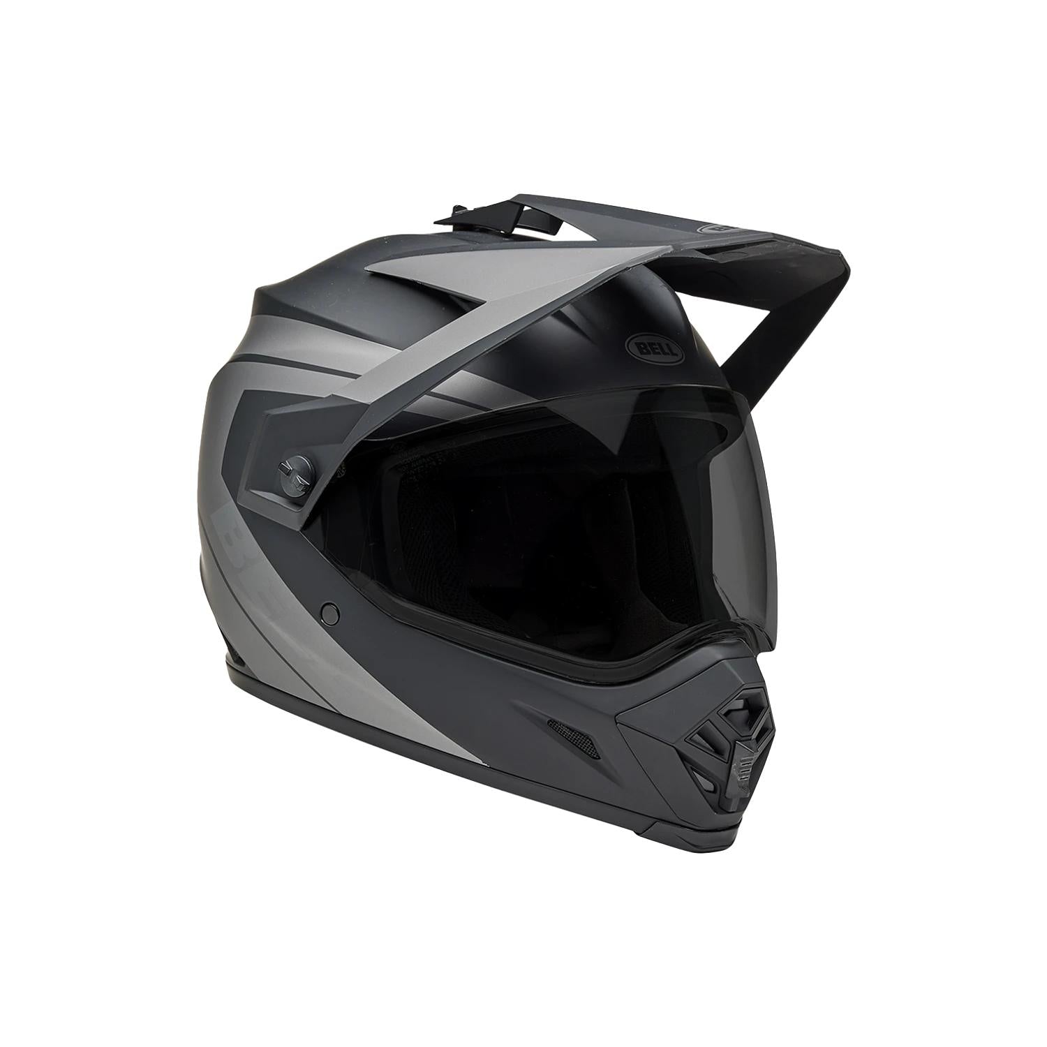Casco Moto Calle MX-9 ADV Certificado QR Gris Bell