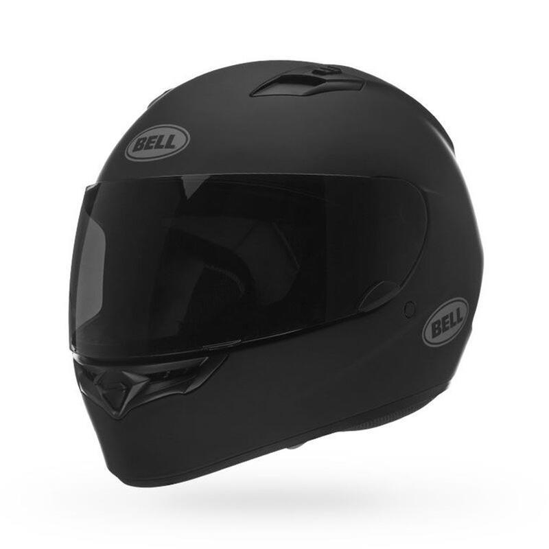 Casco Moto Calle Qualifier Certificado QR Negro Mate Bell