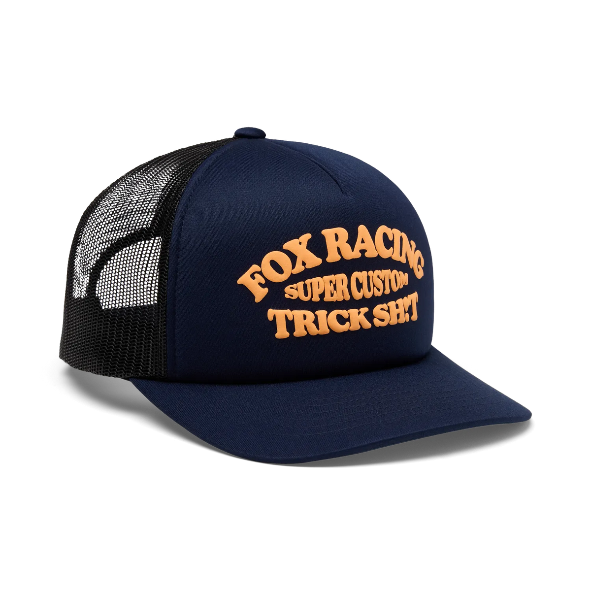Gorro Jockey Lifestyle Trick Trucker Mesh Azul Fox