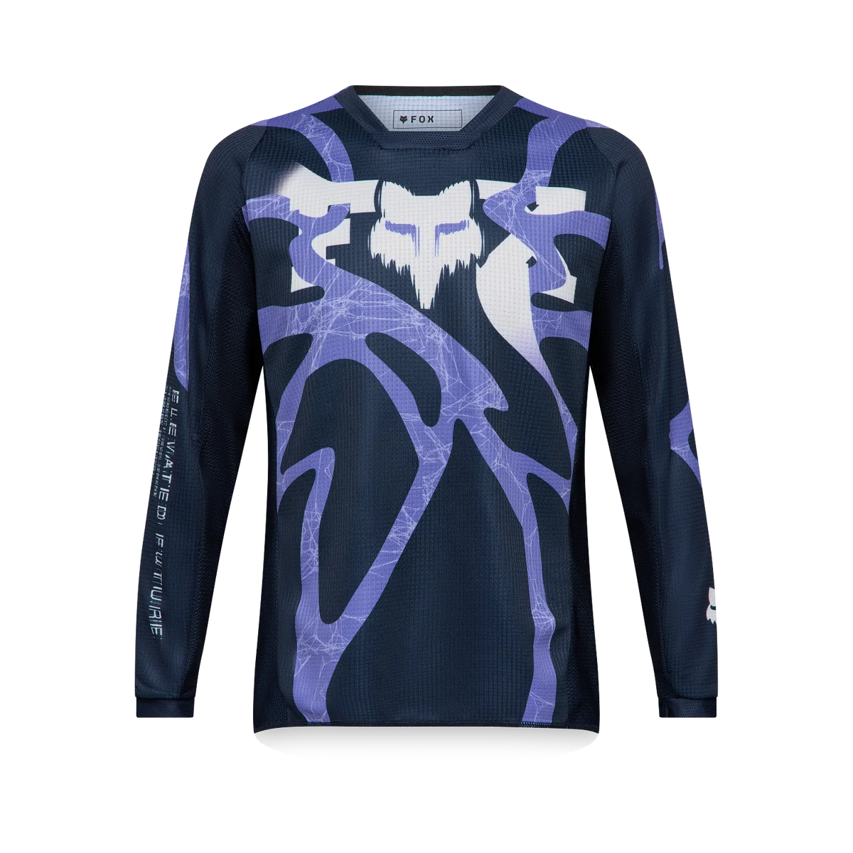 Polera Moto Niño 180 Diffuse SE Azul/Morado Fox