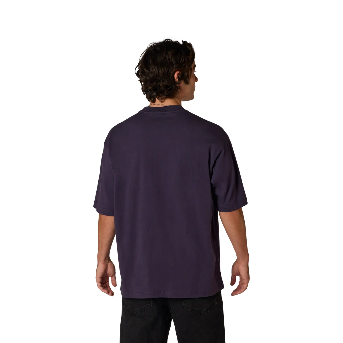 Polera Lifestyle Image Print Midweight  Morado Fox