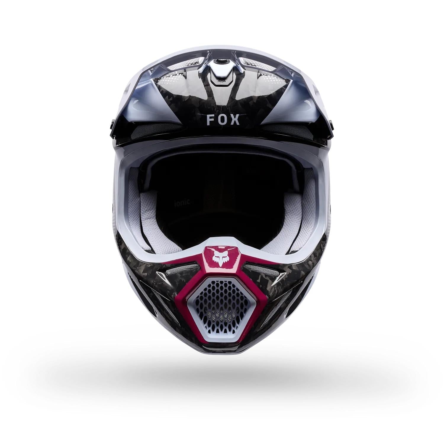 PREVENTA - Casco Moto V3 RS Tactile Negro/Blanco Fox