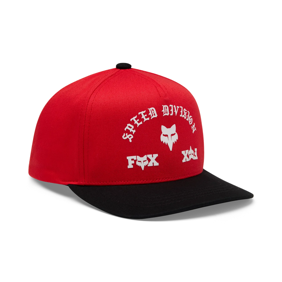 Gorro Jockey Lifestyle Icon Snapback Rojo/Negro Fox