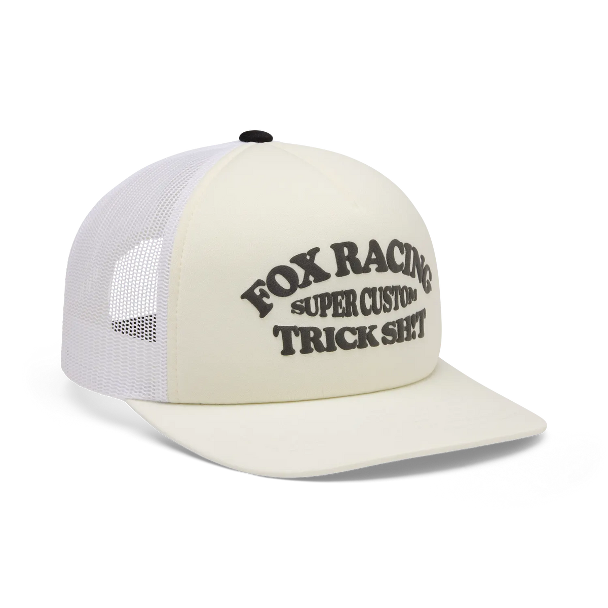 Gorro Jockey Lifestyle Trick Trucker Mesh Blanco Fox