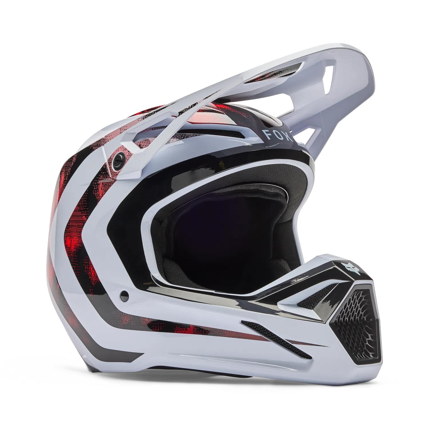 Casco Moto V1 Kairos Blanco Fox