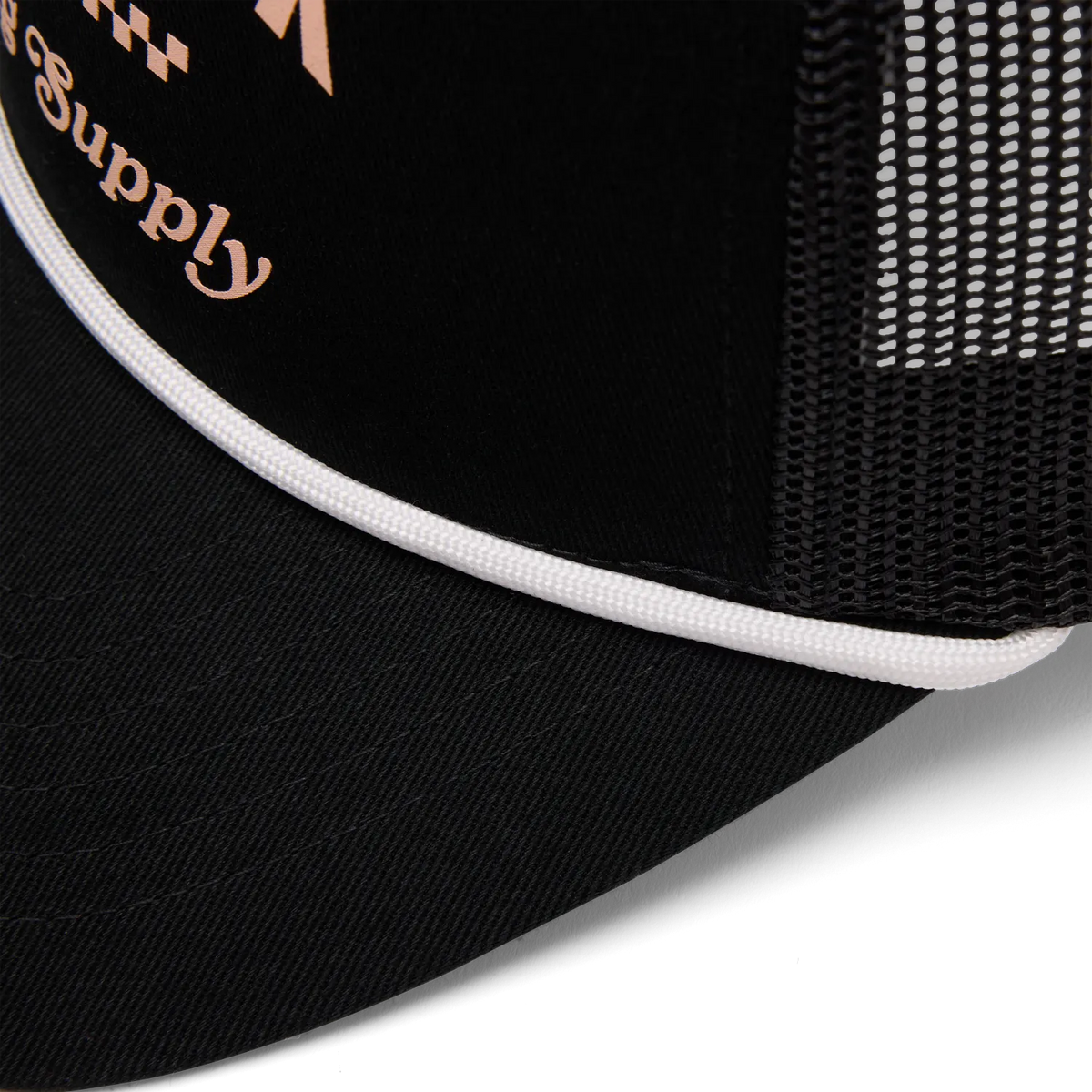 Gorro Jockey Lifestyle Mujer Supply Trucker Mesh Negro Fox