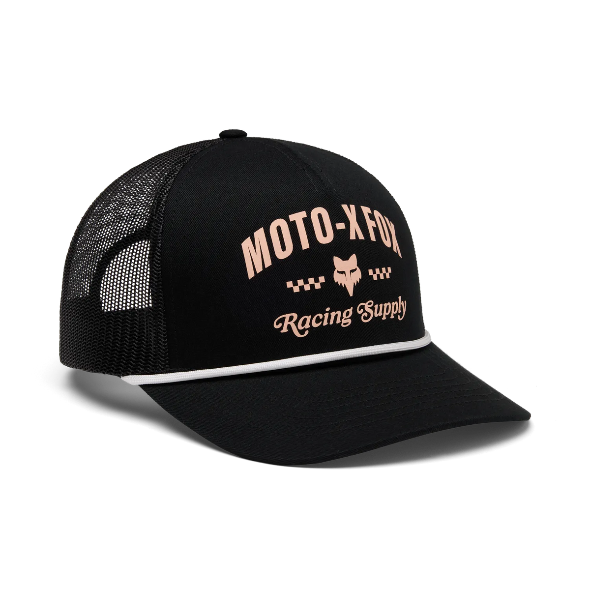 Gorro Jockey Lifestyle Mujer Supply Trucker Mesh Negro Fox