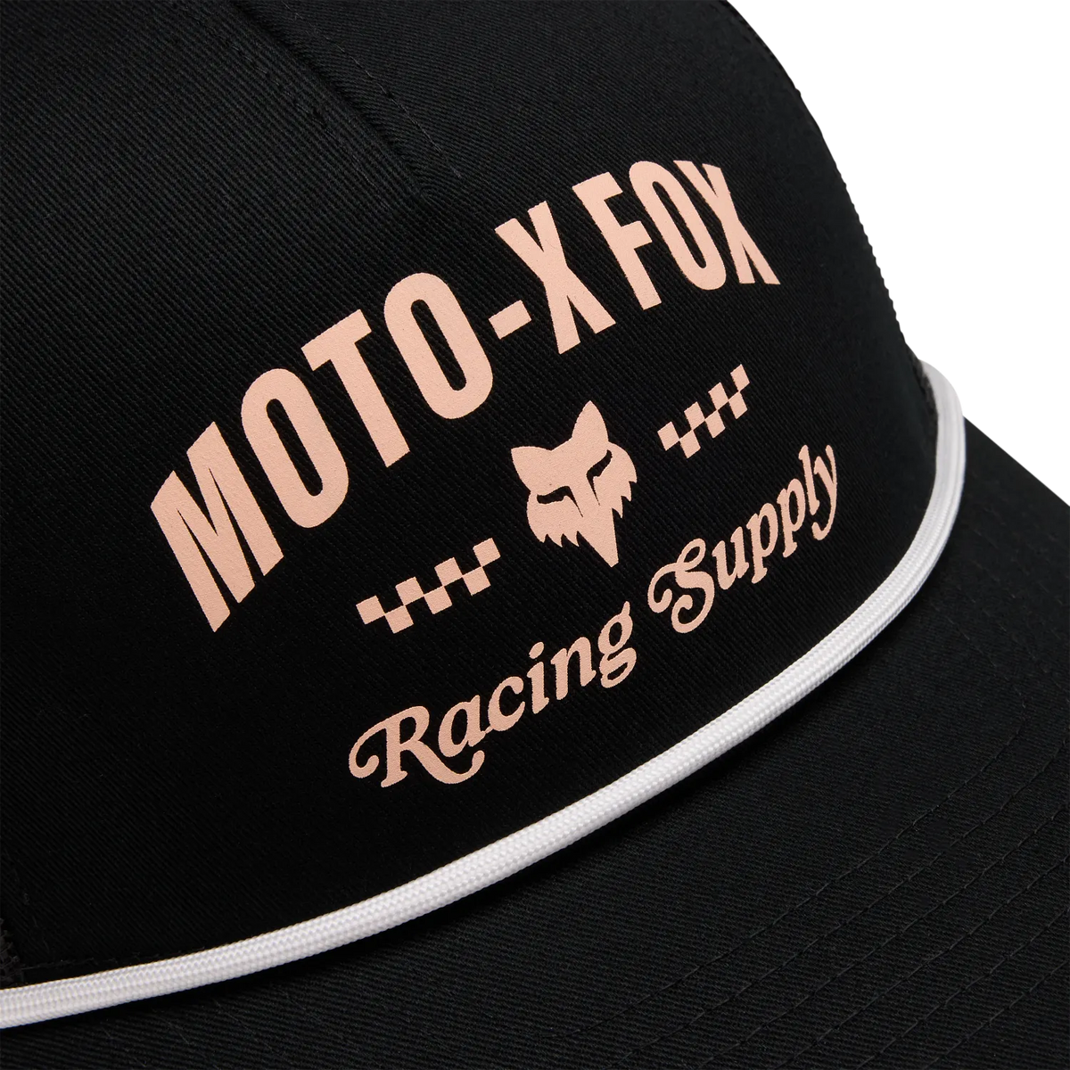 Gorro Jockey Lifestyle Mujer Supply Trucker Mesh Negro Fox