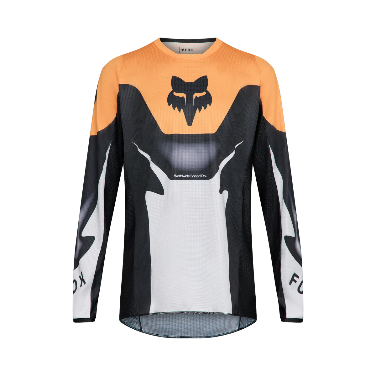 Polera Moto 180 Noble Negro/Amarillo Fox