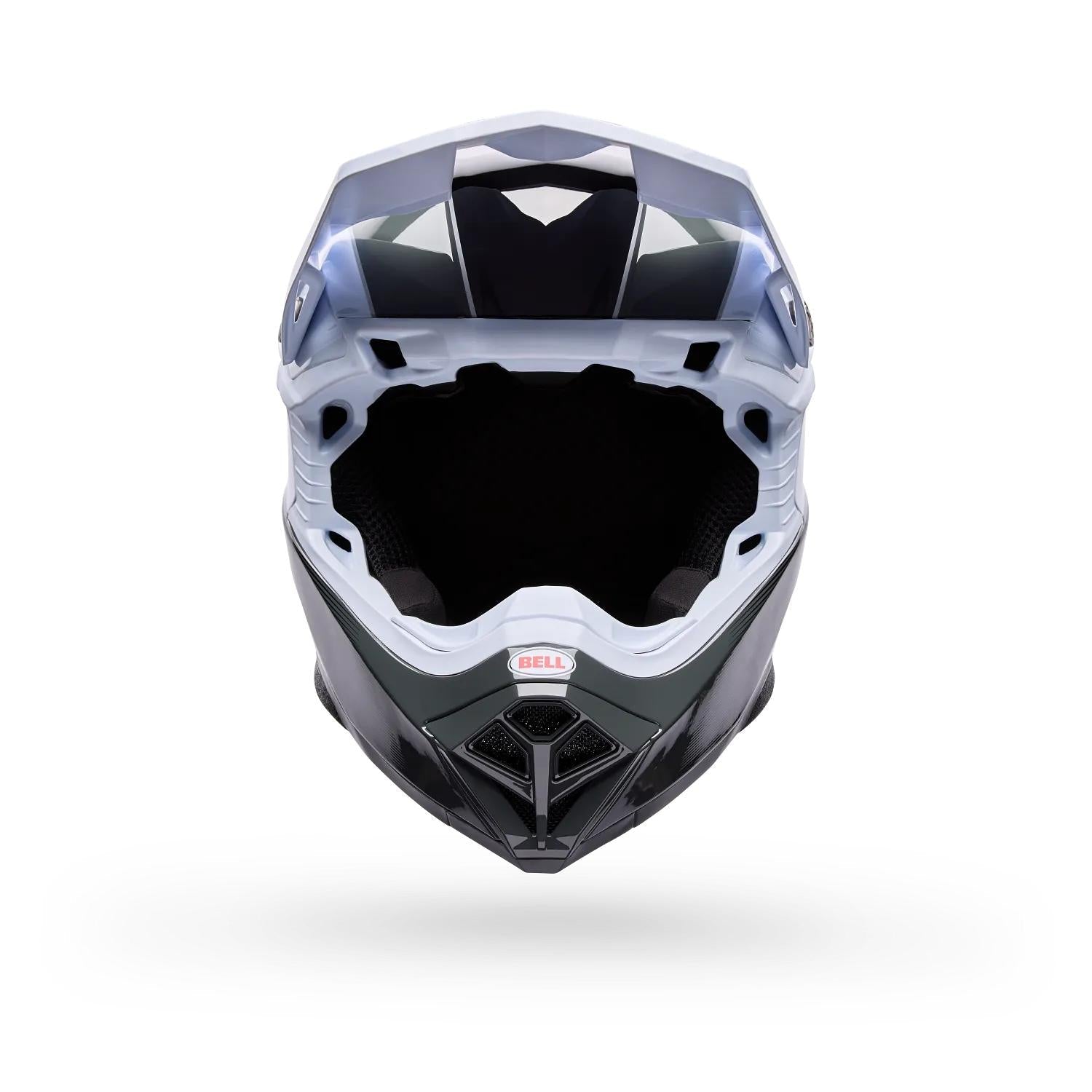 Casco Moto Moto-10 Falcon Mips Blanco/Negro Bell