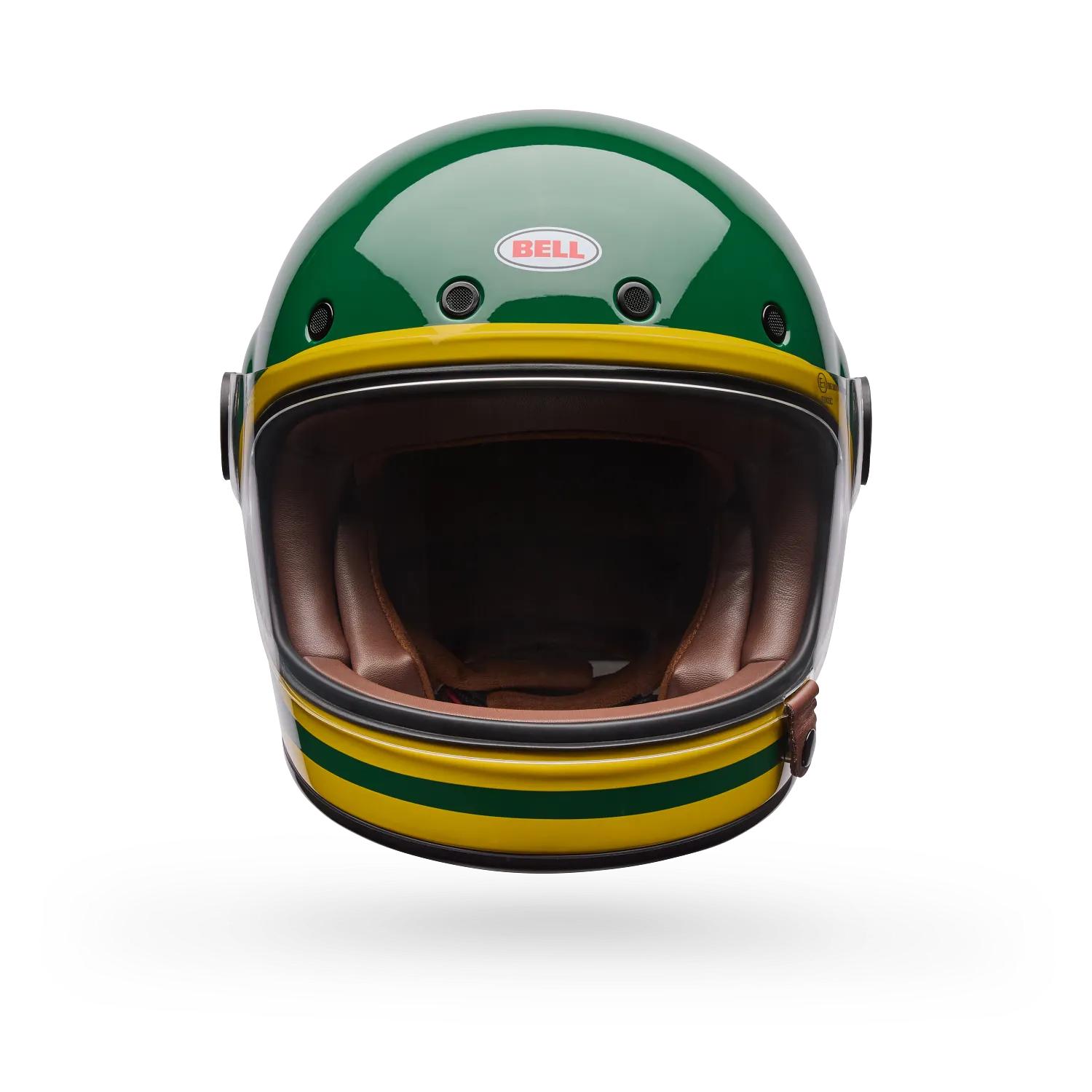 Casco Moto Calle Bullitt GT Lane Verde Oscuro Bell