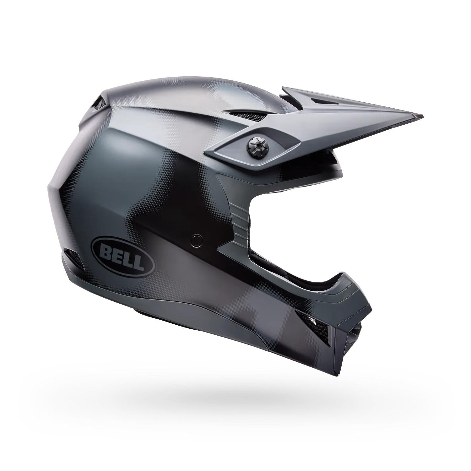 Casco Moto Niño MX-10 Mips Camo  Negro Camo Bell